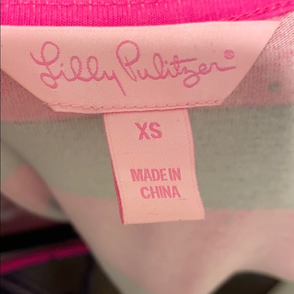 LILLY PULITZER STRIPED DRESS - SIZE XS - Picture 3 of 3